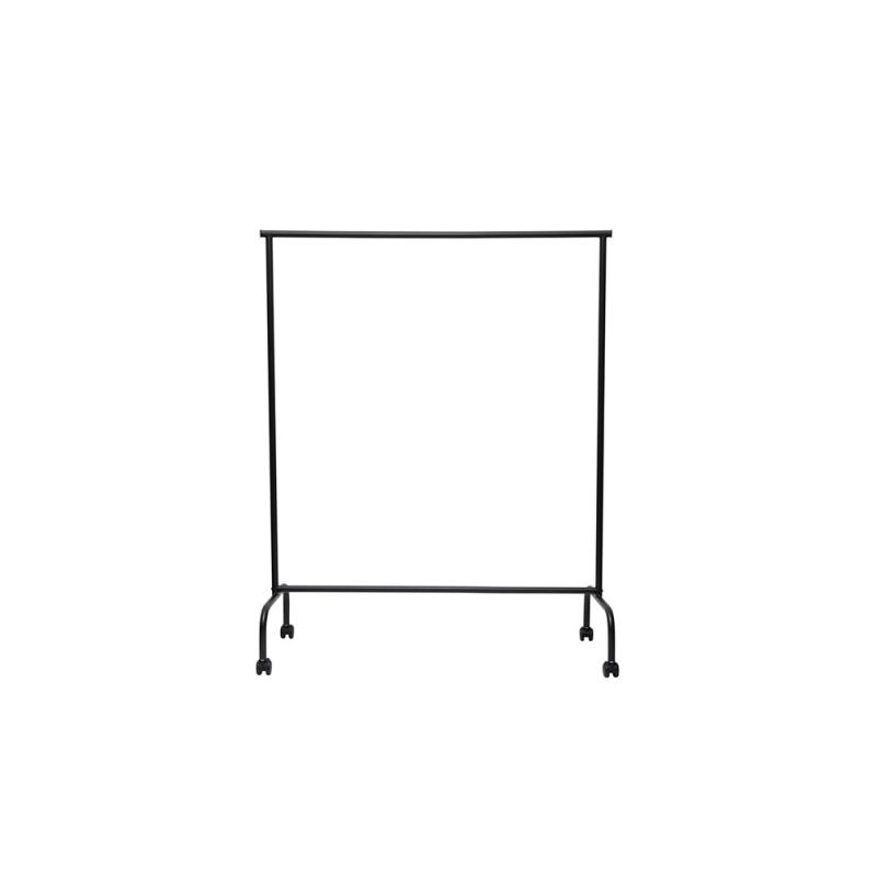 Perchero maullimbo caballete extensible con ruedas color negro 1270x505x1570 mm