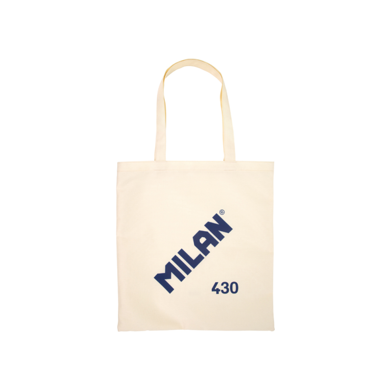 Bolsa con asas milan tote bag serie 1918 color beige 380x410 mm