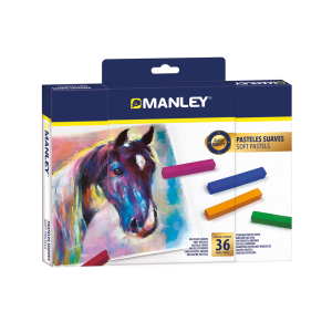 Lapices pastel manley...