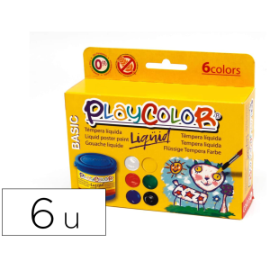 Tempera liquida playcolor...