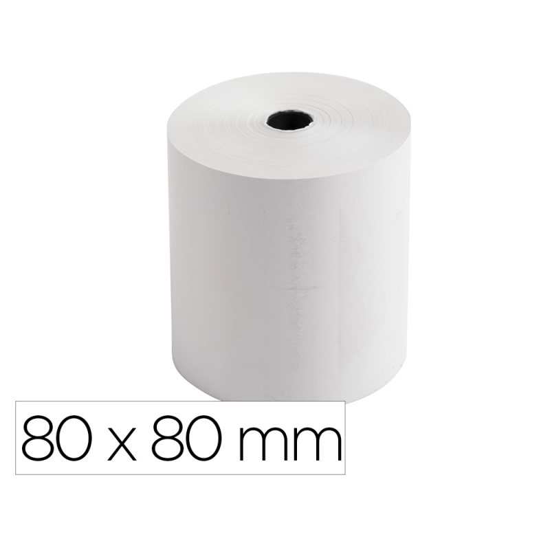Rollo sumadora exacompta termico 80x70 mm 48 g/m2 sin bpa