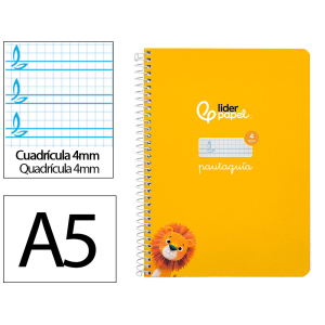 Cuaderno espiral liderpapel...