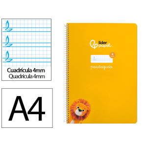 Cuaderno espiral liderpapel...