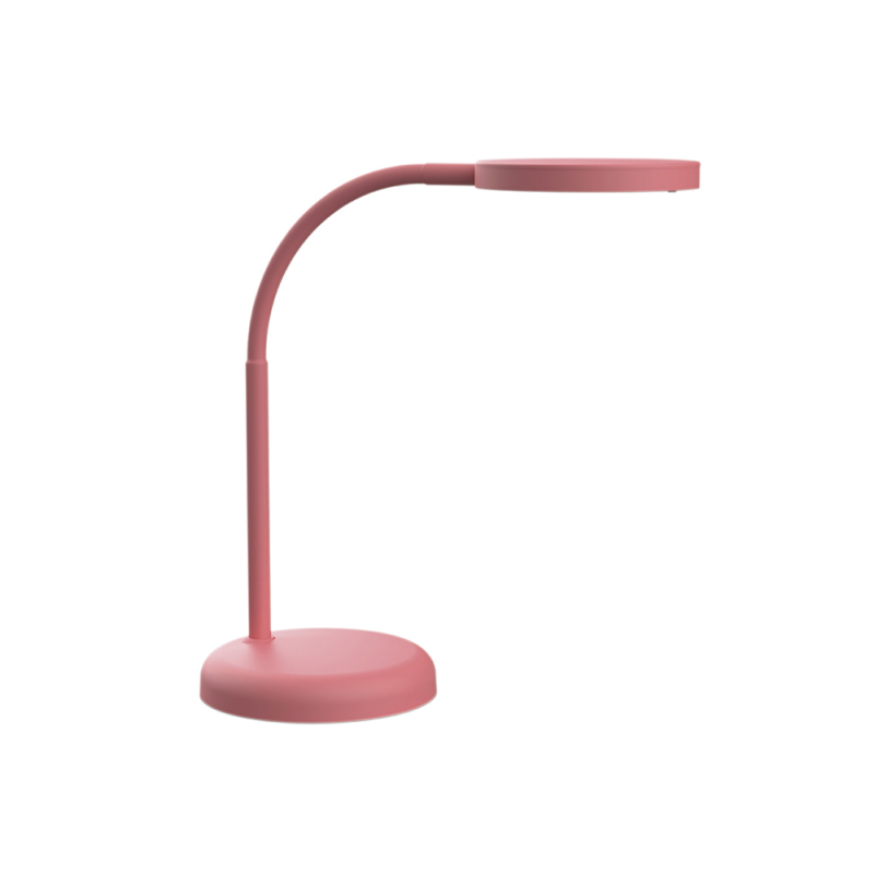 Lampara de escritorio maul led 5w 769lm luz calida brazo y cabezal giratorios rosa