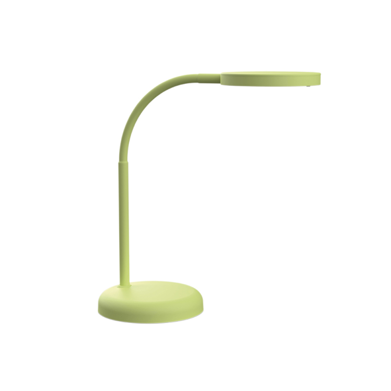 Lampara de escritorio maul led 5w 769lm luz calida brazo y cabezal giratorios verde