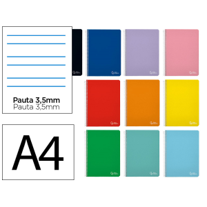 Cuaderno espiral liderpapel...