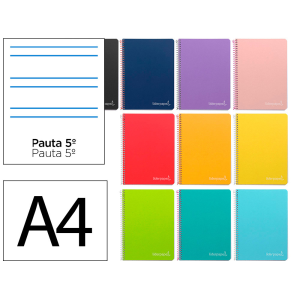 Cuaderno espiral liderpapel...