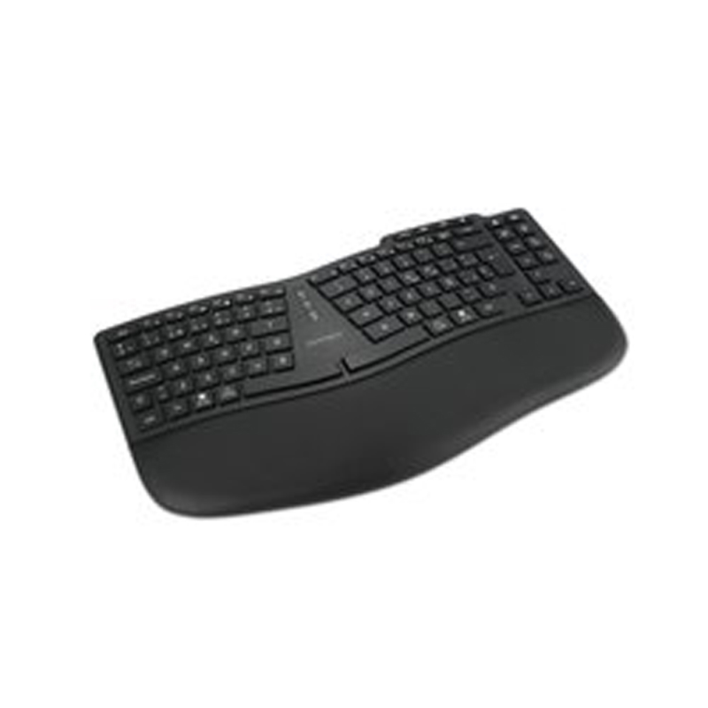 Teclado kensington pro fit ergo kb675 eq tkl ergonomico inalambrico color negro