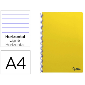 Cuaderno espiral liderpapel...