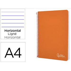 Cuaderno espiral liderpapel...