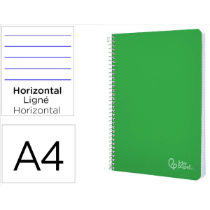 Cuaderno espiral liderpapel...