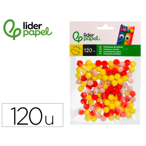 Pompones de colores...