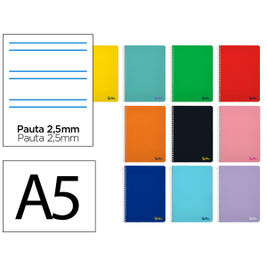 Cuaderno espiral liderpapel...