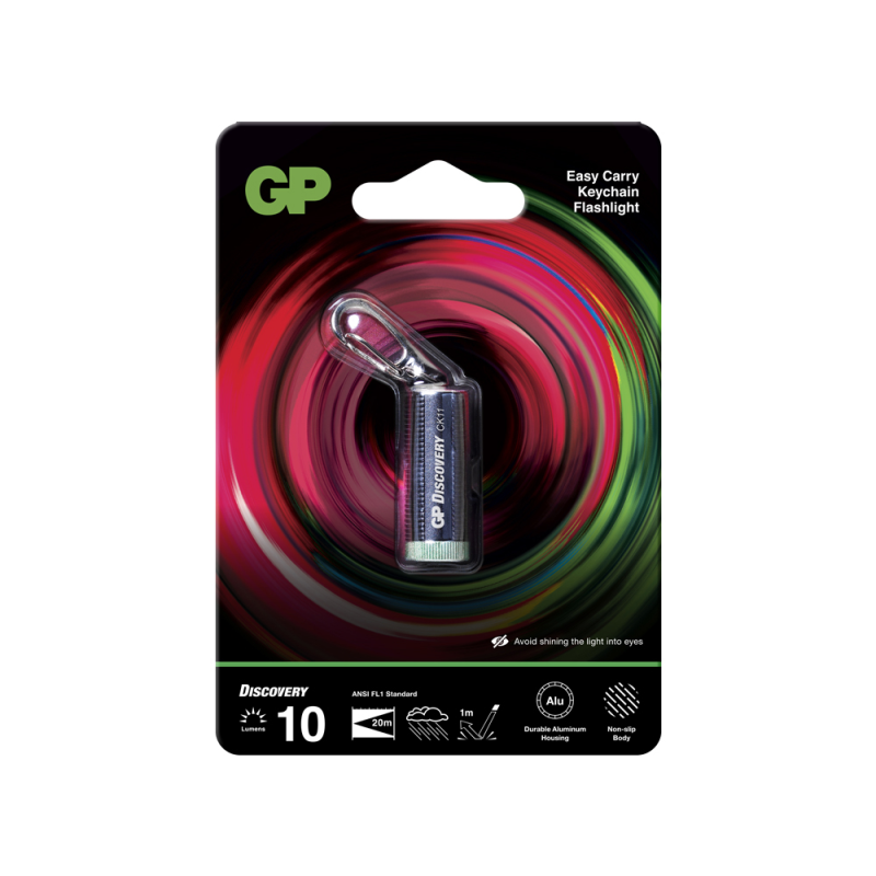 Linterna gp led 10 lumenes llavero longitud 129 mm