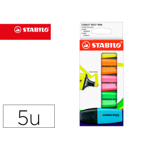 Rotulador stabilo boss mini...