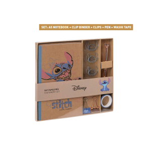 Set de papeleria stitch...