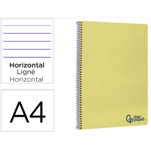 Cuaderno espiral liderpapel...