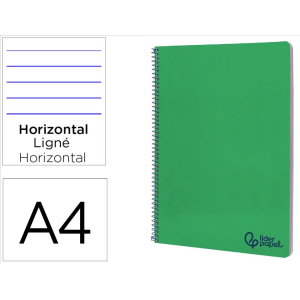 Cuaderno espiral liderpapel...