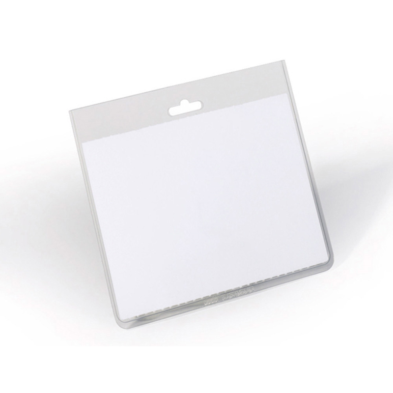 Identificador durable pvc con perforacion para clip 60x90 mm