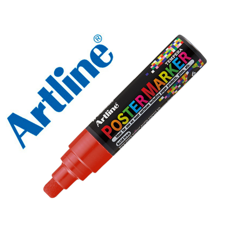 Rotulador artline poster marker epp-6 punta redonda 6 mm color marron