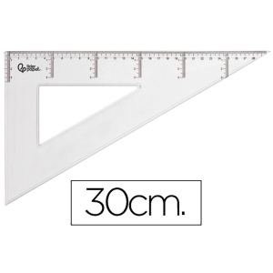Escuadra liderpapel 30 cm...
