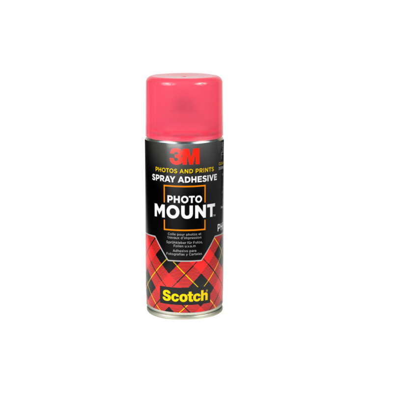 Pegamento 3m spray photo mount adhesivo permanente bote de 400 ml