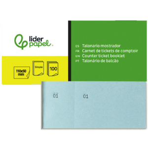 Talonario liderpapel...