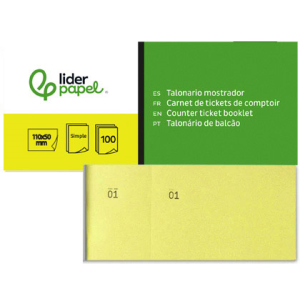 Talonario liderpapel...