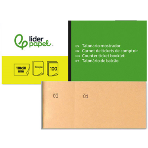 Talonario liderpapel...