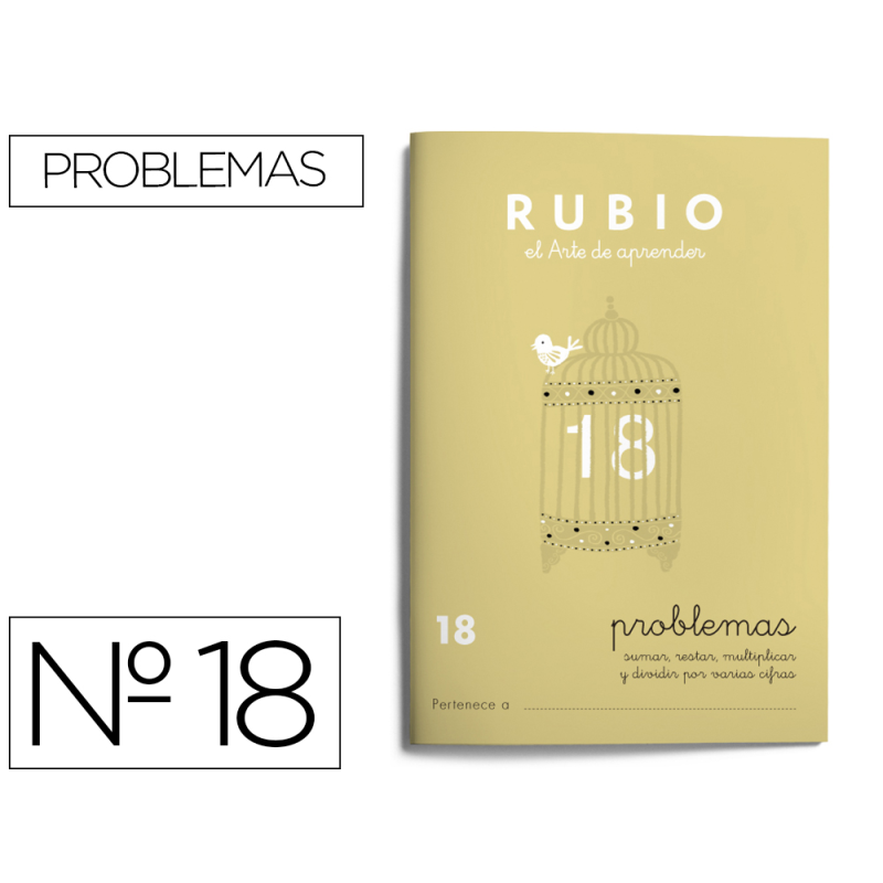 Cuaderno rubio problemas nº 18