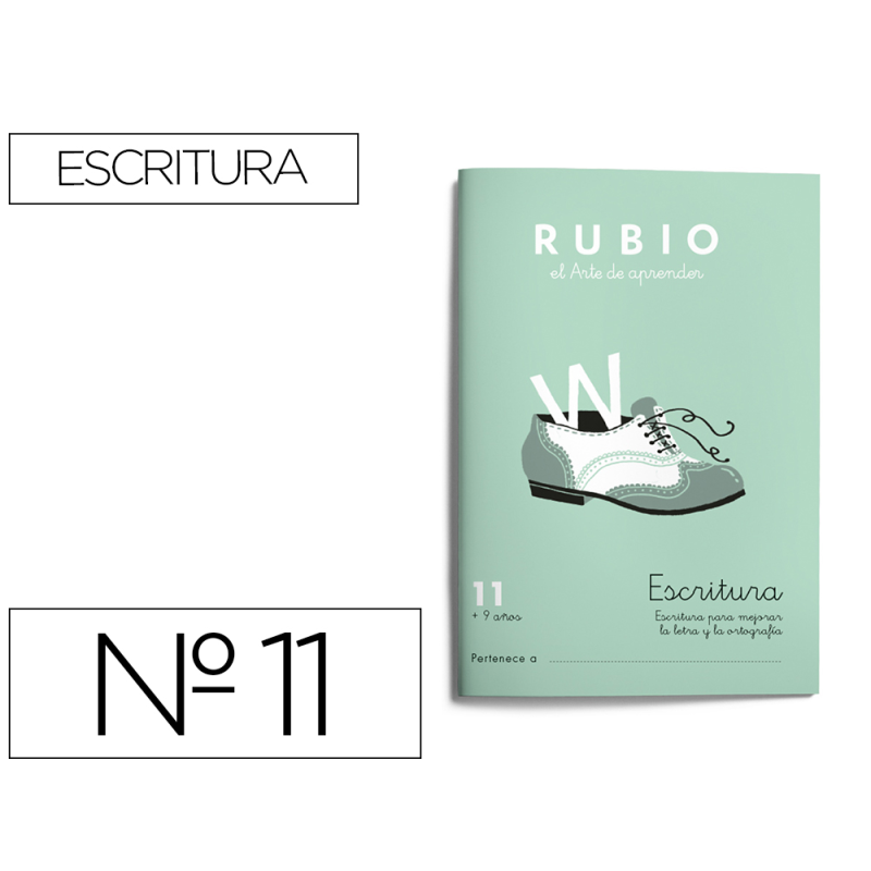 Cuaderno rubio caligrafia nº 11