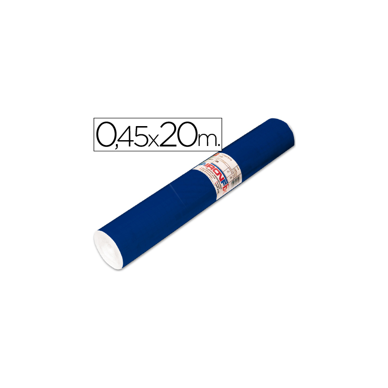 Rollo adhesivo aironfix unicolor azul mate oscuro 67150 rollo de 20 mt