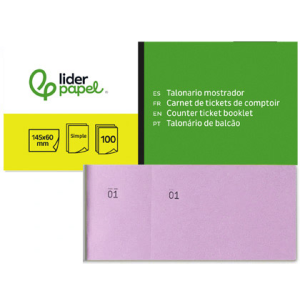 Talonario liderpapel...