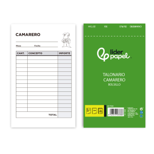 Talonario liderpapel...