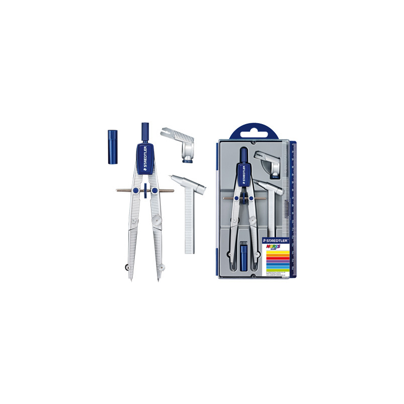 Compas staedtler noris club micrometrico con alagardera