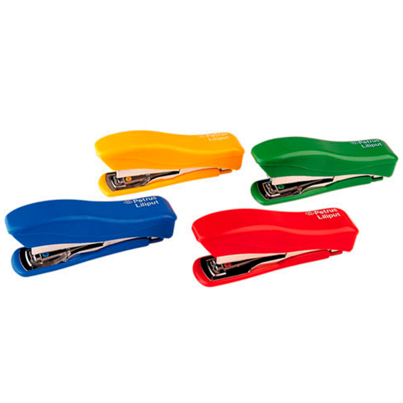 Grapadora petrus liliput 200 capacidad 12 hojas