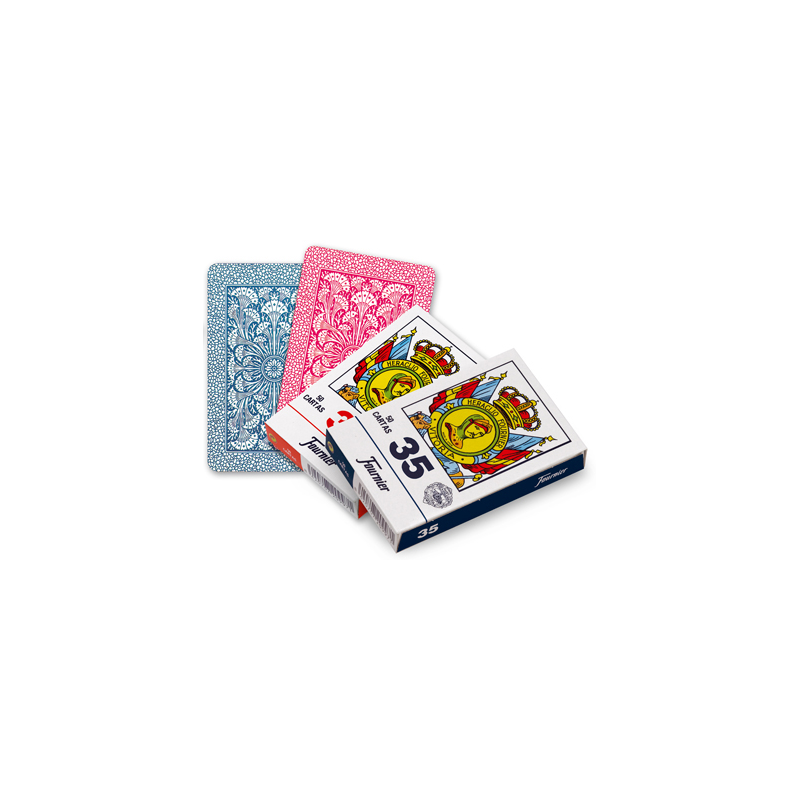 Baraja fournier española nº32 caras catalanas 50 cartas