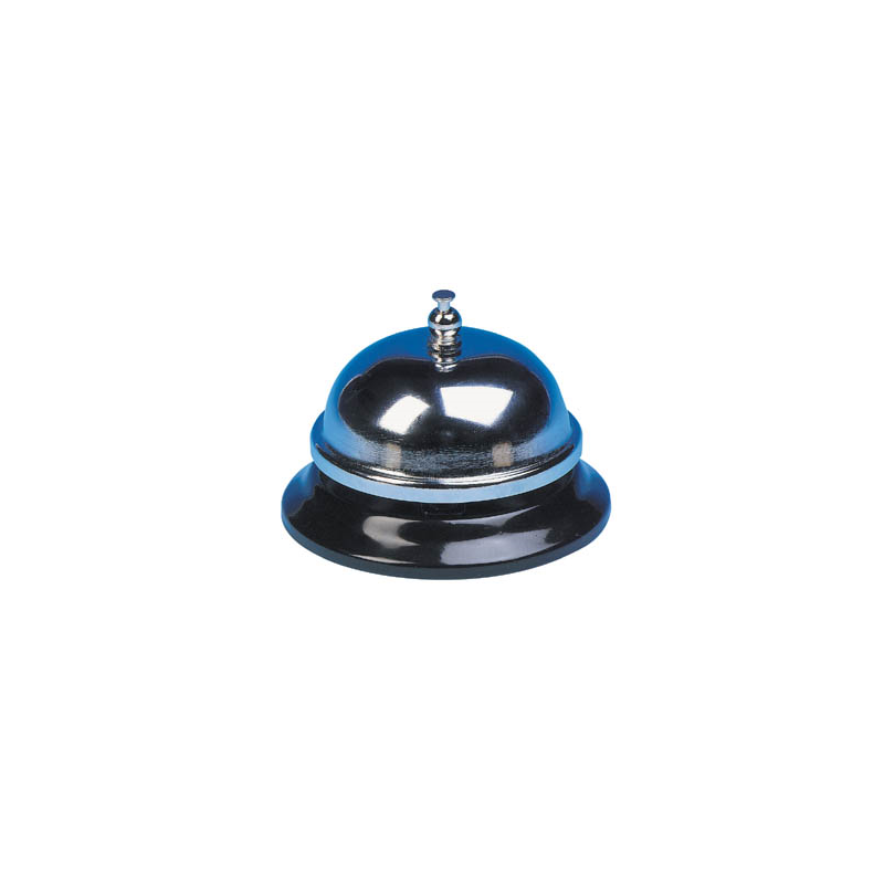 Timbre recepcion q-connect metalico 85x55 mm