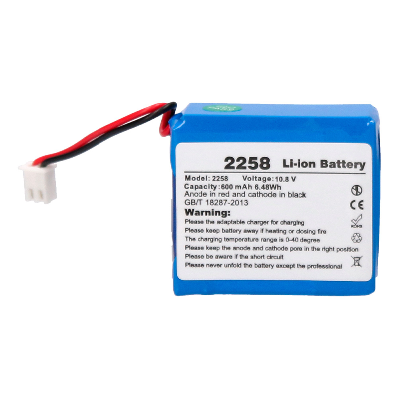 Bateria de litio q-connect recargable kf17282 para detector de billetes falsos kf14930-n2