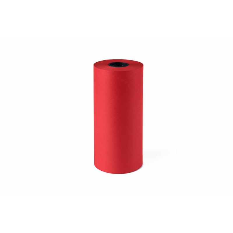 Papel de regalo kraft liderpapel bobina ancho 31 cm peso 3,5 kg gramaje 60 gr burdeos