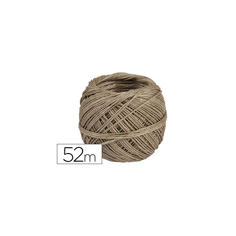 Cuerda cañamo grande rollo 52 gr