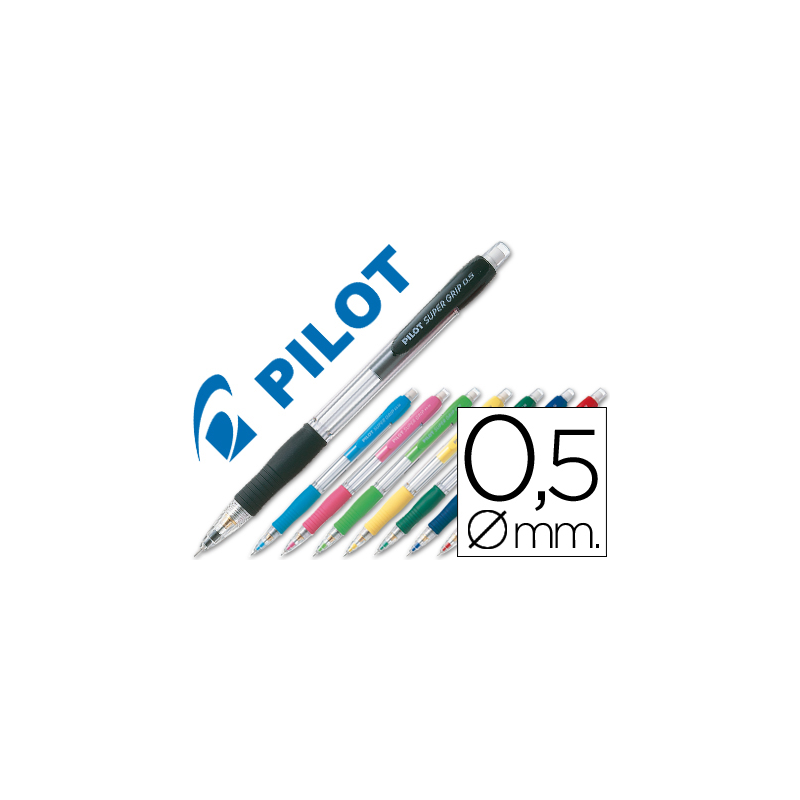 Portaminas pilot super grip 0,5 mm unidad