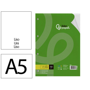 Recambio liderpapel a5 100h...