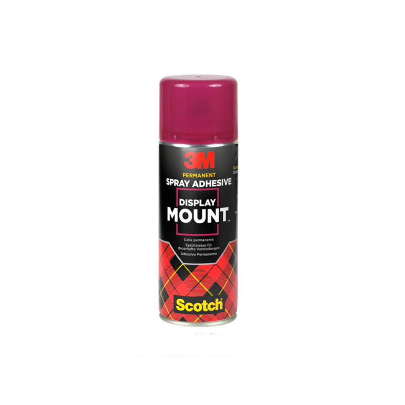Pegamento 3m spray display mount adhesivo permanente bote de 400 ml
