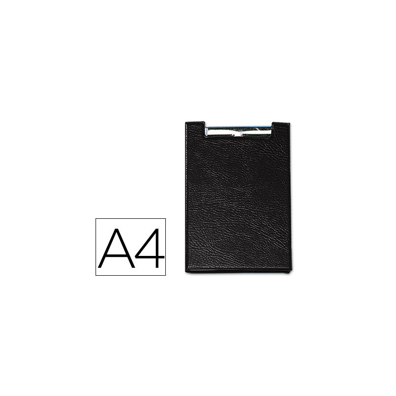 Carpeta saro plastico con pinza din a4 color negro