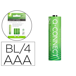 Pila q-connect alcalina aaa...