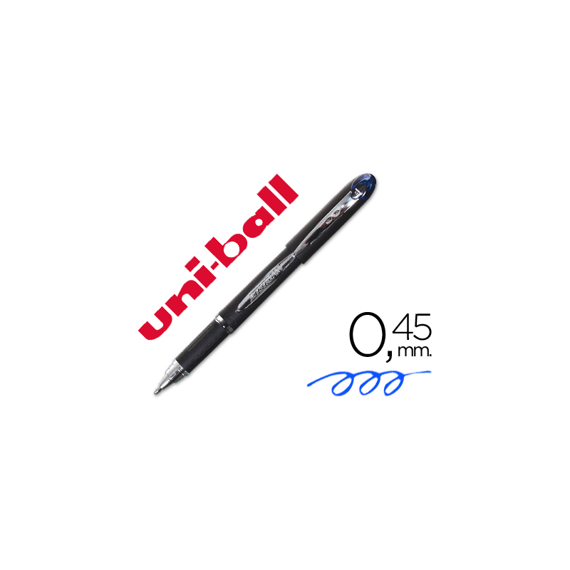 Rotulador uni-ball roller sx-210 tinta hibrida azul