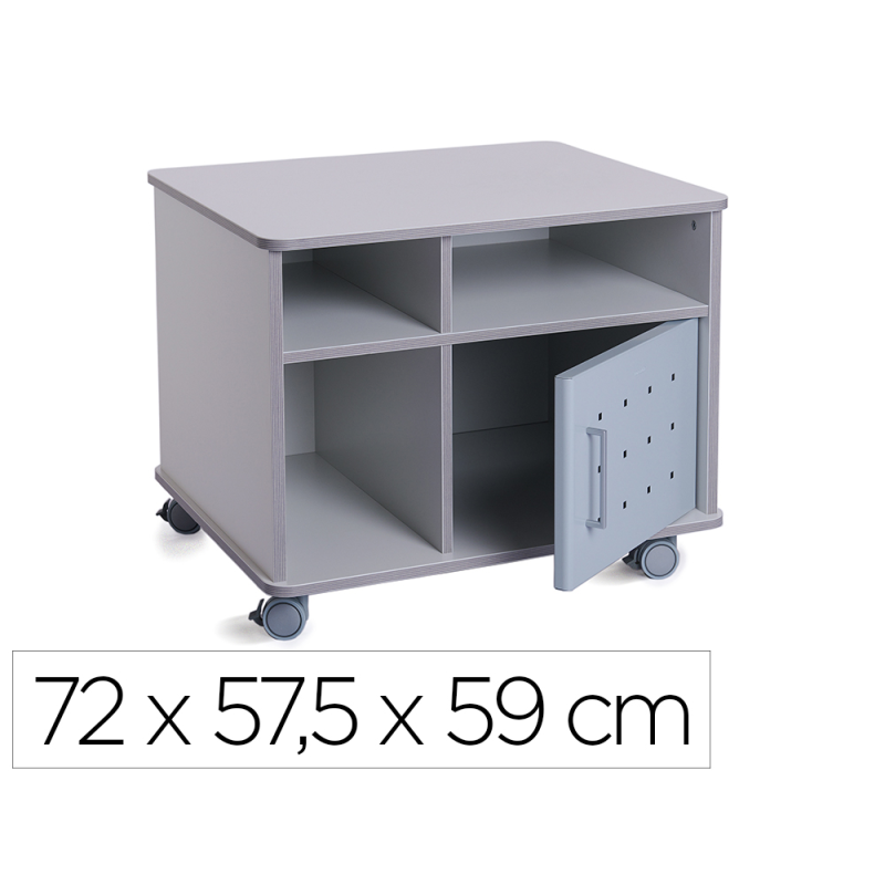 Mesa fotocopiadora rocada rd-4020 gris alta