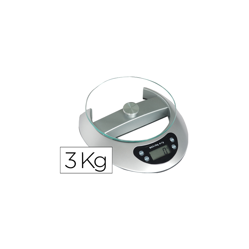 Bascula de precisión q-connect electronico 3000 gr