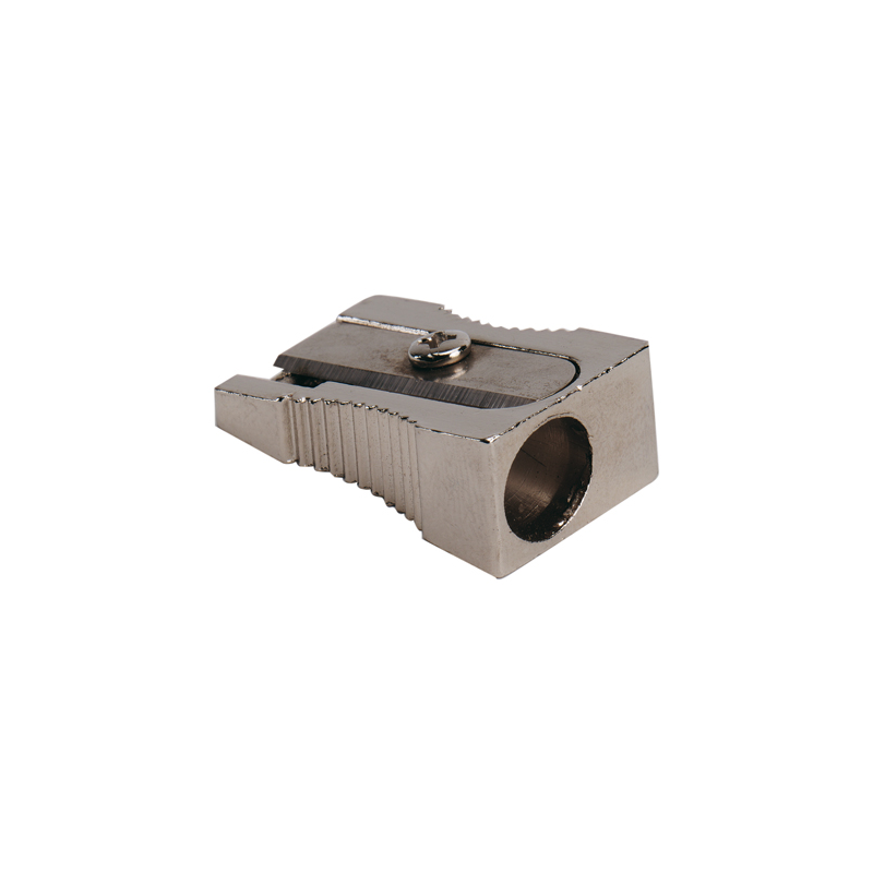 Sacapuntas q-connect metalico 1 uso cuña